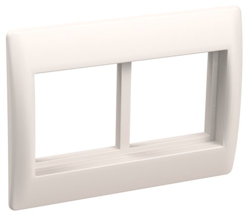 Рамка-суппорт для кабель-канала IEK Праймер 2-м. 4 мод. белый фото Рамка-суппорт для кабель-канала IEK Праймер 2-м. 4 мод. белый картинка